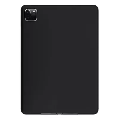 Microsonic Apple iPad Pro 12.9'' 2020 4.Nesil Kılıf, (A2229-A2069-A2232) Matte Silicone Siyah