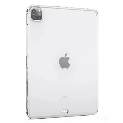 Microsonic Apple iPad Pro 12.9'' 2020 4.Nesil Kılıf, (A2229-A2069-A2232) Transparent Soft Beyaz
