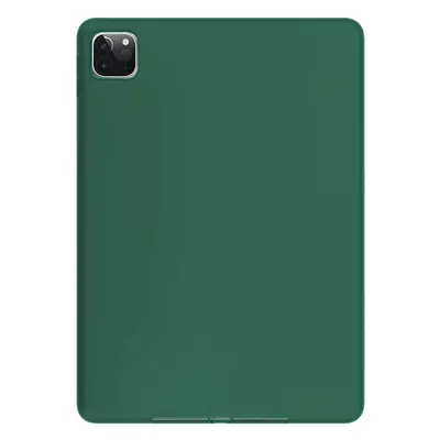 Microsonic Apple iPad Pro 12.9'' 2021 5. Nesil Kılıf (A2378-A2461-A2379-A2462) Matte Silicone Yeşil