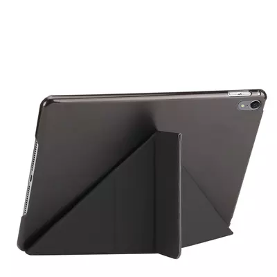 Microsonic Apple iPad Pro 12.9'' 2018 (A1876-A2014-A1895-A1983) Folding Origami Design Kılıf Siyah