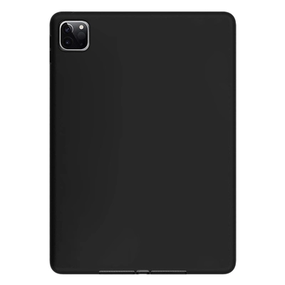 Microsonic Apple iPad Pro 12.9`` 2022 6. Nesil Kılıf (A2436-A2764-A2437-A2766) Matte Silicone Siyah