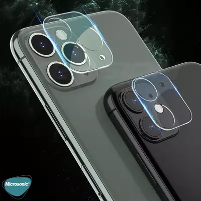 Microsonic Apple iPhone 11 (6.1'') Kamera Lens Koruma Camı