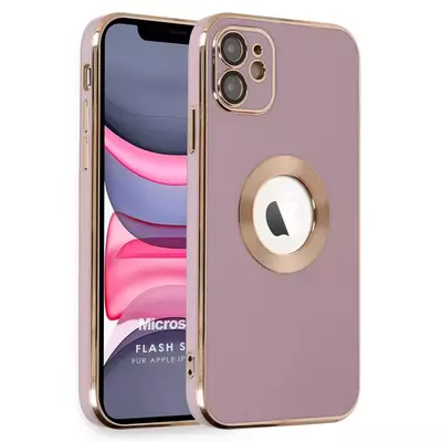 Microsonic Apple iPhone 11 Kılıf Flash Stamp Pembe