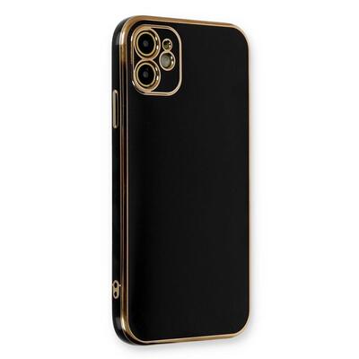 Microsonic Apple iPhone 11 Kılıf Olive Plated Siyah