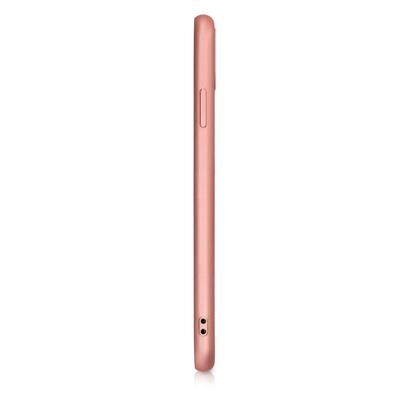 Microsonic Apple iPhone 11 Kılıf Matte Silicone Rose Gold