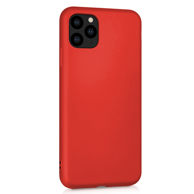Microsonic Apple iPhone 11 Pro Kılıf Matte Silicone Kırmızı