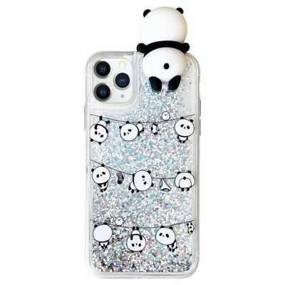 Microsonic Apple iPhone 11 Pro Max Kılıf Cute Cartoon Panda