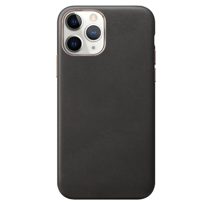 Microsonic Apple iPhone 11 Pro Max Kılıf Luxury Leather Siyah