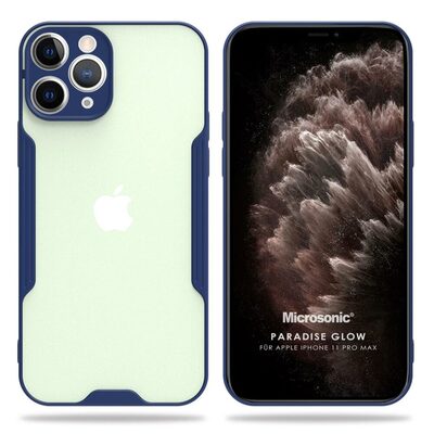 Microsonic Apple iPhone 11 Pro Max Kılıf Paradise Glow Lacivert