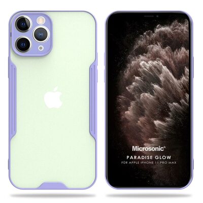 Microsonic Apple iPhone 11 Pro Max Kılıf Paradise Glow Lila