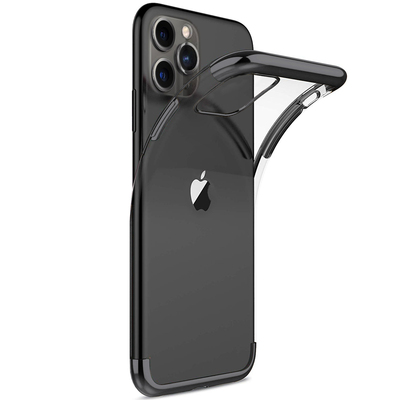 Microsonic Apple iPhone 11 Pro Kılıf Skyfall Transparent Clear Siyah