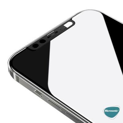 Microsonic Apple iPhone 11 Pro Secret CamSlider Glass Cam Ekran Koruyucu Siyah