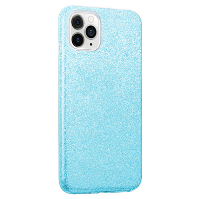 Microsonic Apple iPhone 11 Pro Kılıf Sparkle Shiny Mavi