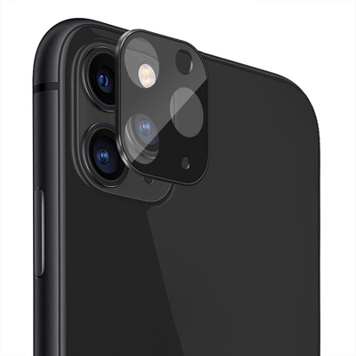 Microsonic Apple iPhone 11 Pro V2 Kamera Lens Koruyucu Siyah