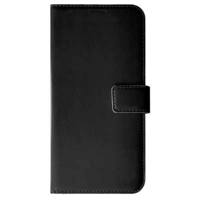 Microsonic Apple iPhone 12 Kılıf Delux Leather Wallet Siyah