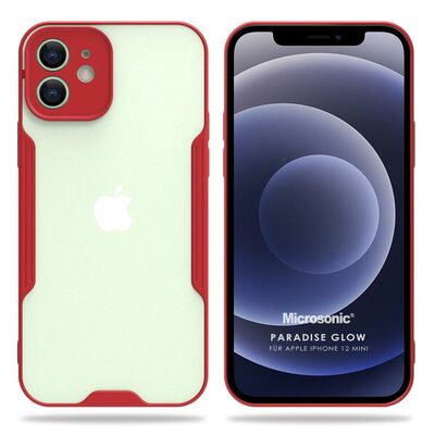 Microsonic Apple iPhone 12 Mini Kılıf Paradise Glow Kırmızı