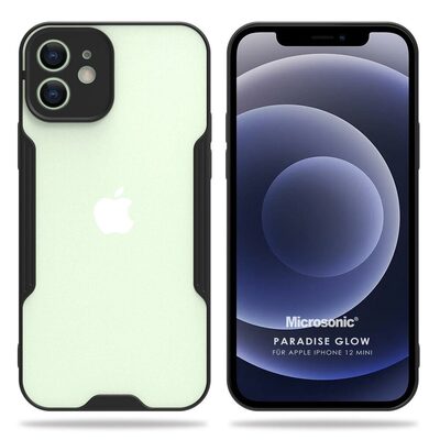 Microsonic Apple iPhone 12 Mini Kılıf Paradise Glow Siyah