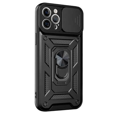 Microsonic Apple iPhone 12 Pro Kılıf Impact Resistant Siyah