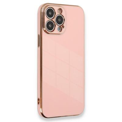 Microsonic Apple iPhone 12 Pro Kılıf Olive Plated Pembe