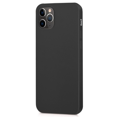 Microsonic Apple iPhone 12 Pro Kılıf Matte Silicone Siyah