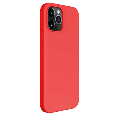 Microsonic Apple iPhone 12 Pro Max Kılıf Groovy Soft Kırmızı