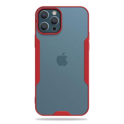 Microsonic Apple iPhone 12 Pro Max Kılıf Paradise Glow Kırmızı