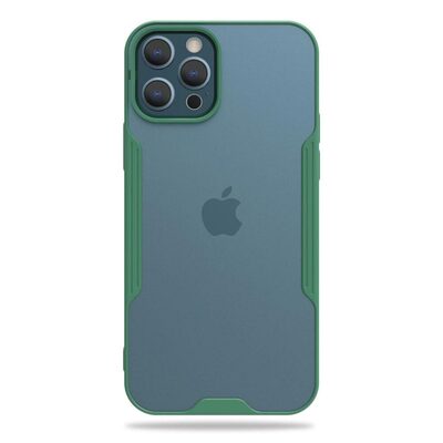 Microsonic Apple iPhone 12 Pro Max Kılıf Paradise Glow Yeşil