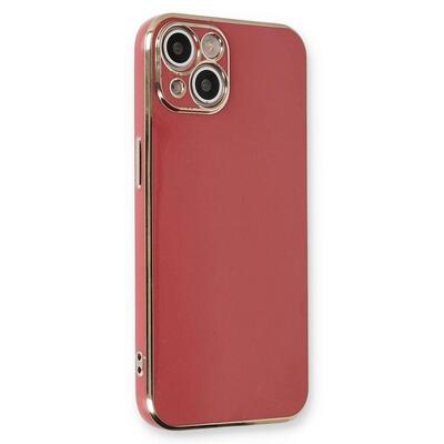 Microsonic Apple iPhone 13 Kılıf Olive Plated Kırmızı