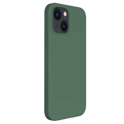 Microsonic Apple iPhone 13 Mini Kılıf Groovy Soft Koyu Yeşil