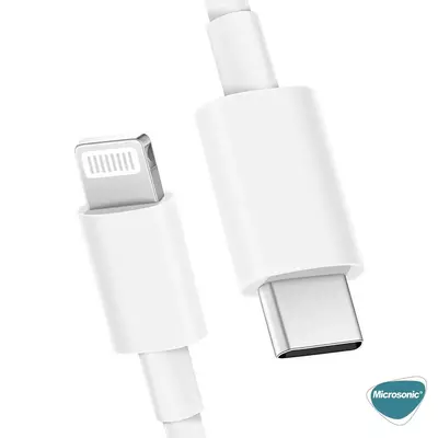 Microsonic Apple iPhone 13 Mini Lightning To Type-C 2 in 1 Şarj Seti