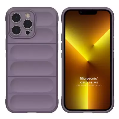 Microsonic Apple iPhone 13 Pro Kılıf Oslo Prime Lila