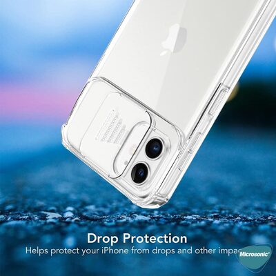 Microsonic Apple iPhone 13 Pro Max Kılıf Chill Crystal Şeffaf