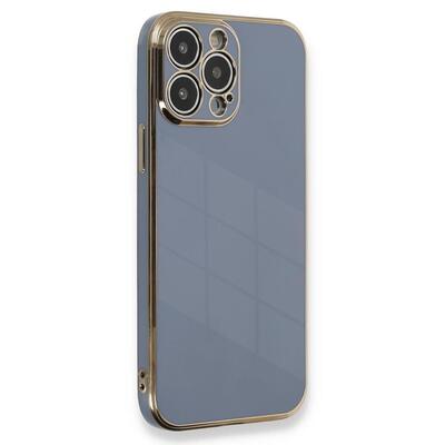 Microsonic Apple iPhone 13 Pro Max Kılıf Olive Plated Lavanta Grisi