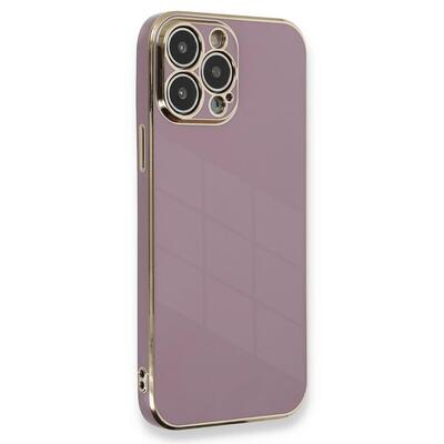 Microsonic Apple iPhone 13 Pro Max Kılıf Olive Plated Lila