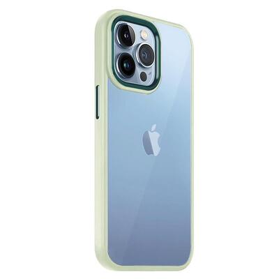 Microsonic Apple iPhone 13 Pro Max Kılıf Shadow Planet Açık Yeşil