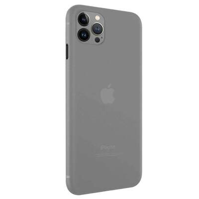 Microsonic Apple iPhone 13 Pro Kılıf Peipe Matte Silicone Gri