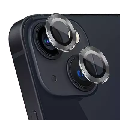 Microsonic Apple iPhone 13 Tekli Kamera Lens Koruma Camı Füme