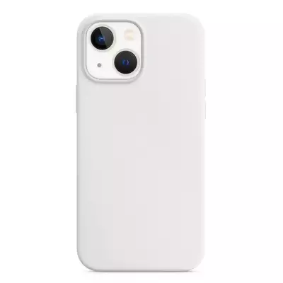 Microsonic Apple iPhone 14 Kılıf Liquid Lansman Silikon Beyaz