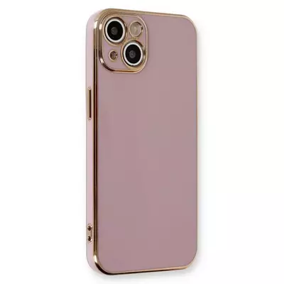 Microsonic Apple iPhone 14 Kılıf Olive Plated Lila