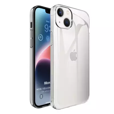 Microsonic Apple iPhone 14 Plus Kılıf Non Yellowing Crystal Clear Sararma Önleyici Kristal Şeffaf