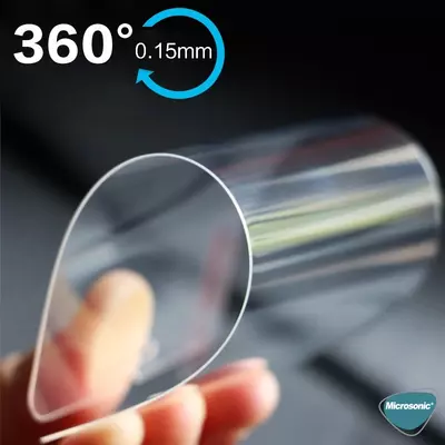 Microsonic Apple iPhone 14 Plus Screen Protector Nano Glass Cam Ekran Koruyucu (3`lü Paket)