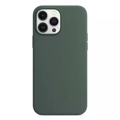 Microsonic Apple iPhone 14 Pro Kılıf Liquid Lansman Silikon Yeşil