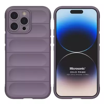 Microsonic Apple iPhone 14 Pro Kılıf Oslo Prime Lila