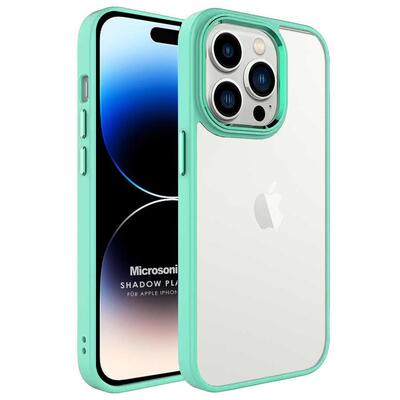 Microsonic Apple iPhone 14 Pro Kılıf Shadow Planet Açık Yeşil