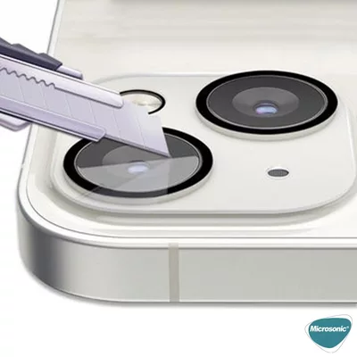 Microsonic Apple iPhone 15 Kamera Lens Koruma Camı