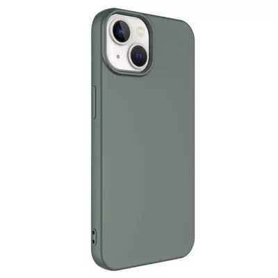 Microsonic Apple iPhone 15 Kılıf Groovy Soft Koyu Yeşil
