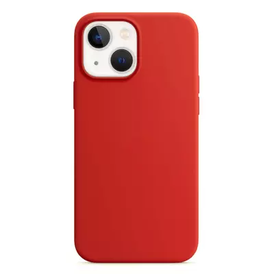 Microsonic Apple iPhone 15 Kılıf Liquid Lansman Silikon Kırmızı