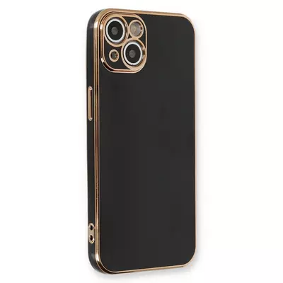 Microsonic Apple iPhone 15 Plus Kılıf Olive Plated Siyah