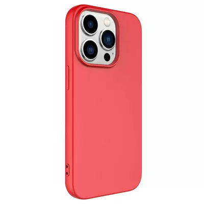 Microsonic Apple iPhone 15 Pro Max Kılıf Groovy Soft Kırmızı