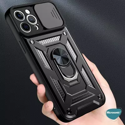 Microsonic Apple iPhone 15 Pro Max Kılıf Impact Resistant Siyah